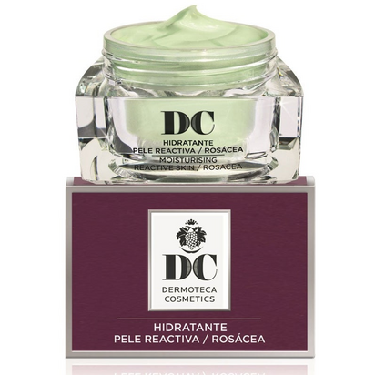 DC dermoteca Cosmetics DC Creme Hidratante Pele Reativa o Rosácea 50ml
